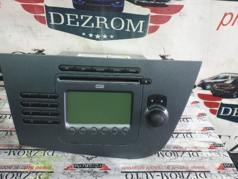 CD-Player (Radio / MP3) Seat Leon 1P cod piesa : 1P1035186B