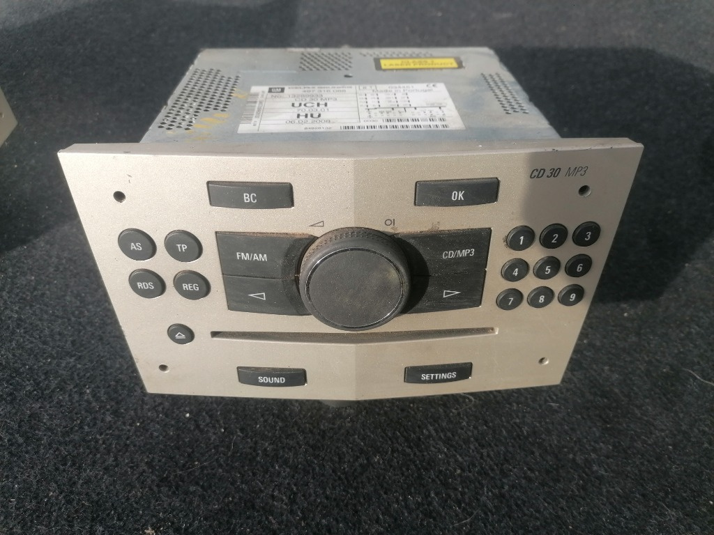 Cd player radio unitate audio sistem Opel Astra H Corsa D Zafira B