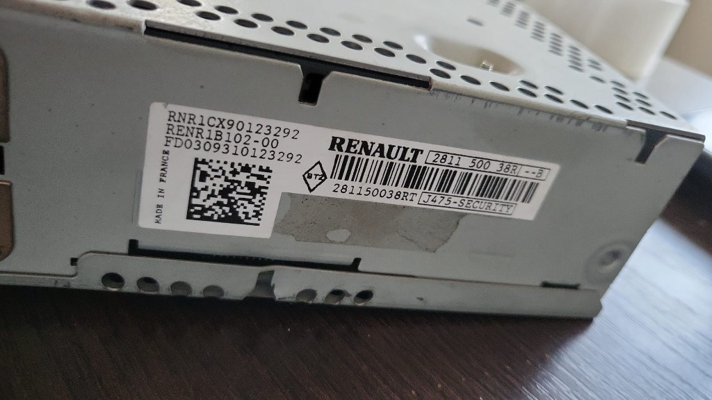 CD Player Renault Clio 3 - COD: 281150038R