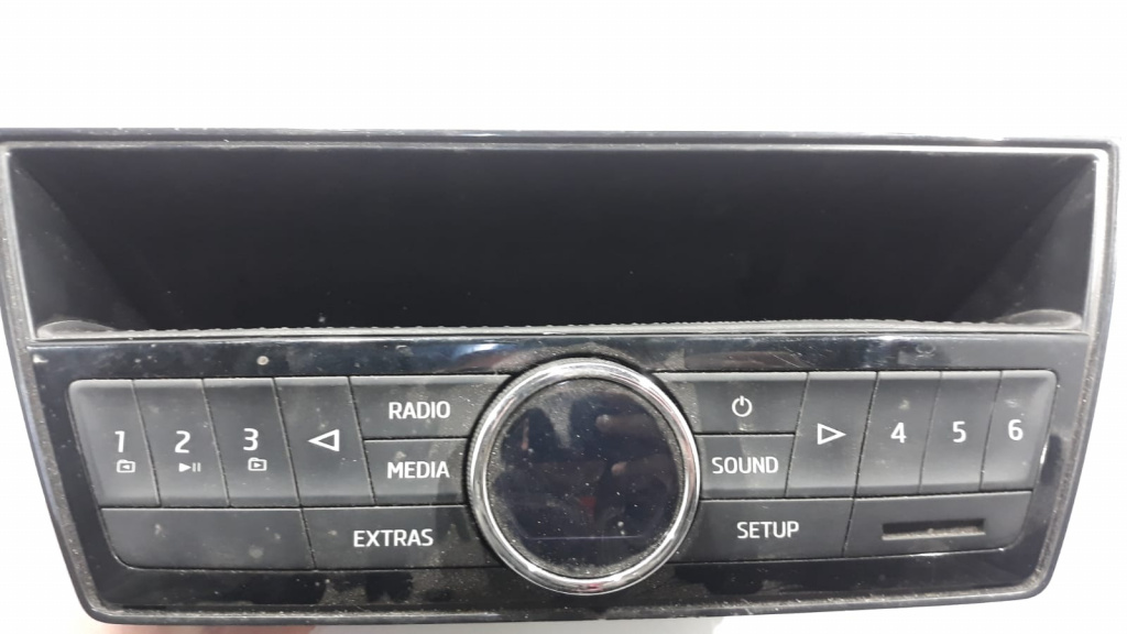 Cd-Player Skoda Fabia 3 Cod 6v0035872