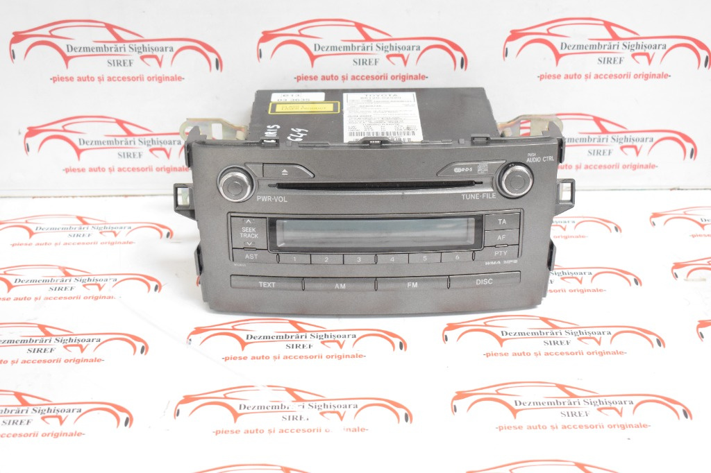 Cd player Toyota Auris 2009 649