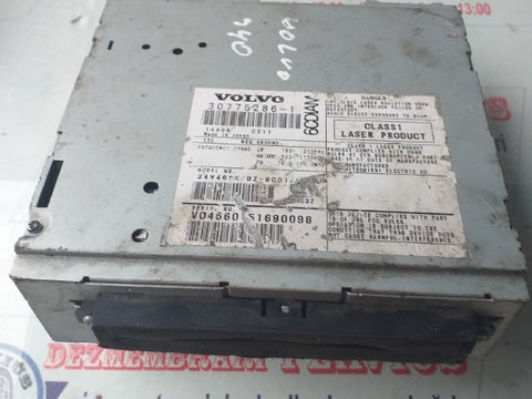 CD player VOLVO S40 An 2005 cod 30775286