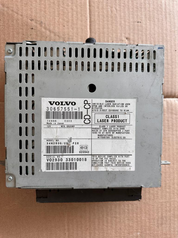 CD player Volvo XC90 30657551, 33010018