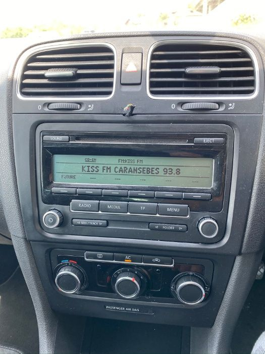 CD Player VW Golf 6 din 2011 2.0 TDI CFH