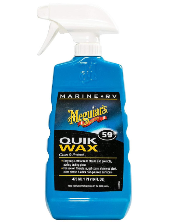 Ceara ambarcatiuni si rulote Marine/RV M59 Quik Wax Clean & Protect MEGUIARS 473ml M5916