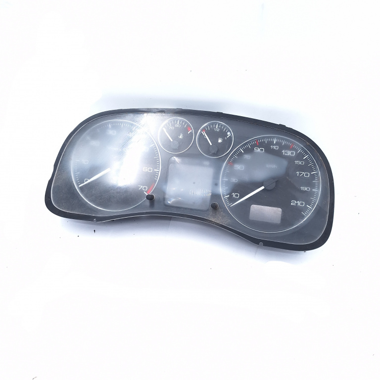 Ceas Bord / Instrument De Bord Europa - Afisaj In Km,benzina Peugeot 307 2001 - 2008 Benzina 9654485080, P9654485080, 216785101, P9654485080A01, 281121942, NS52951831, BH2805, 2CMA53A, 0229800443