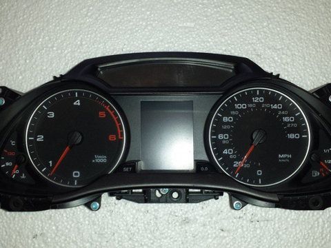 Ceas bord Pentru audi A4 2010 cod: PIESA 8k0920980n