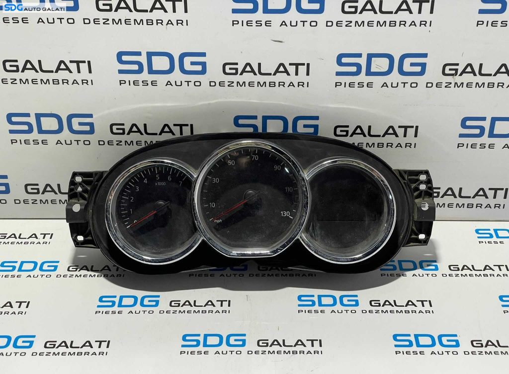 Ceas Ceasuri Cluster Instrumente Bord cu Display Dacia Logan 2 MCV 1.5 DCI 2012 - 2018 Cod 248104962R [L2491]