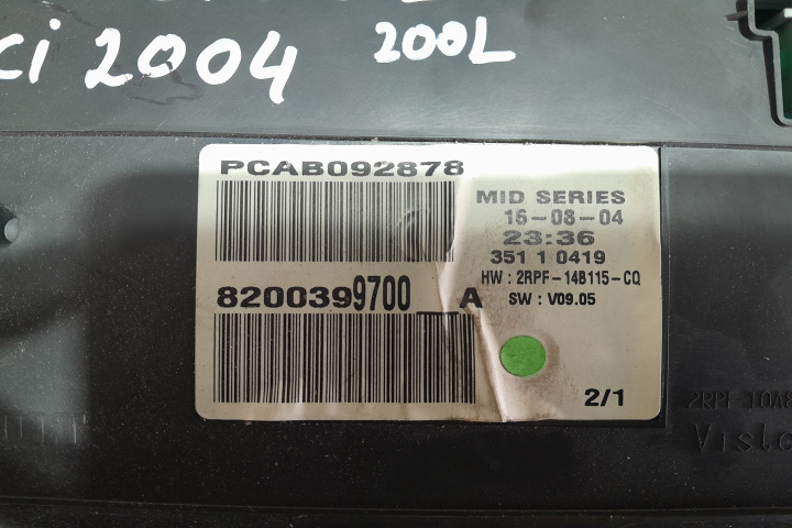 Ceasuri bord 35110419 / 8200399700 35110