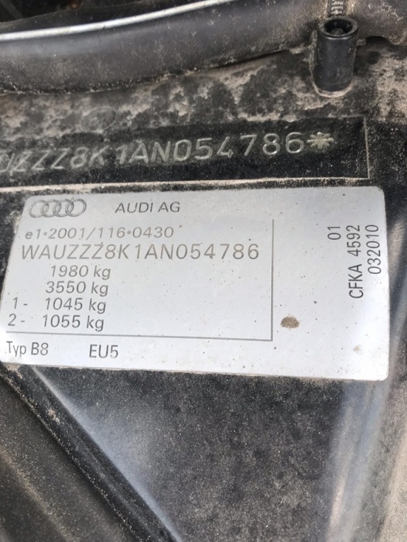 Ceasuri bord Audi A4 B8 2.0 TFSI 2009 20