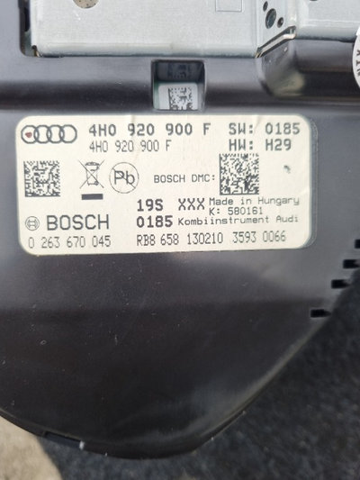 Ceasuri bord Audi a8 d4 4.2TDI