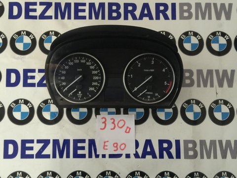 Ceasuri bord bmw e90 e91 e92 e93 ecran mare 330d