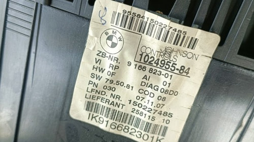 Ceasuri bord BMW seria 1 e87 cod 9166823