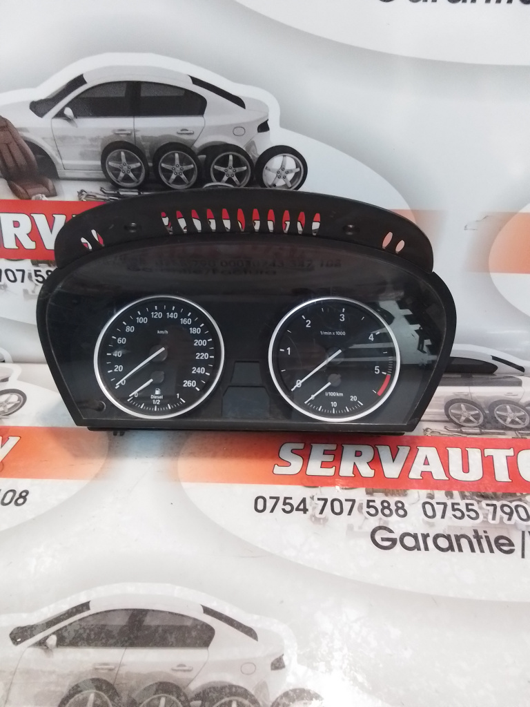 Ceasuri bord BMW Seria 5 (2003-2010) [E60] 2.0 Motorina 2006, 9177261 / VOLAN STANGA