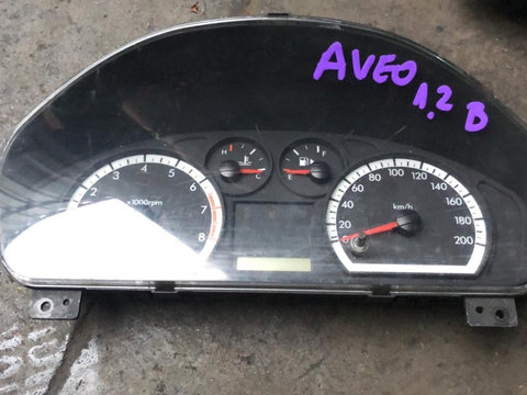 Ceasuri bord Chevrolet Aveo 1.2 benzina cod 96652430