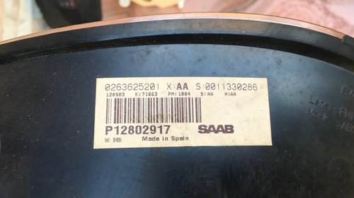 Ceasuri bord Saab 9-3 1.9 tiid cod P1280
