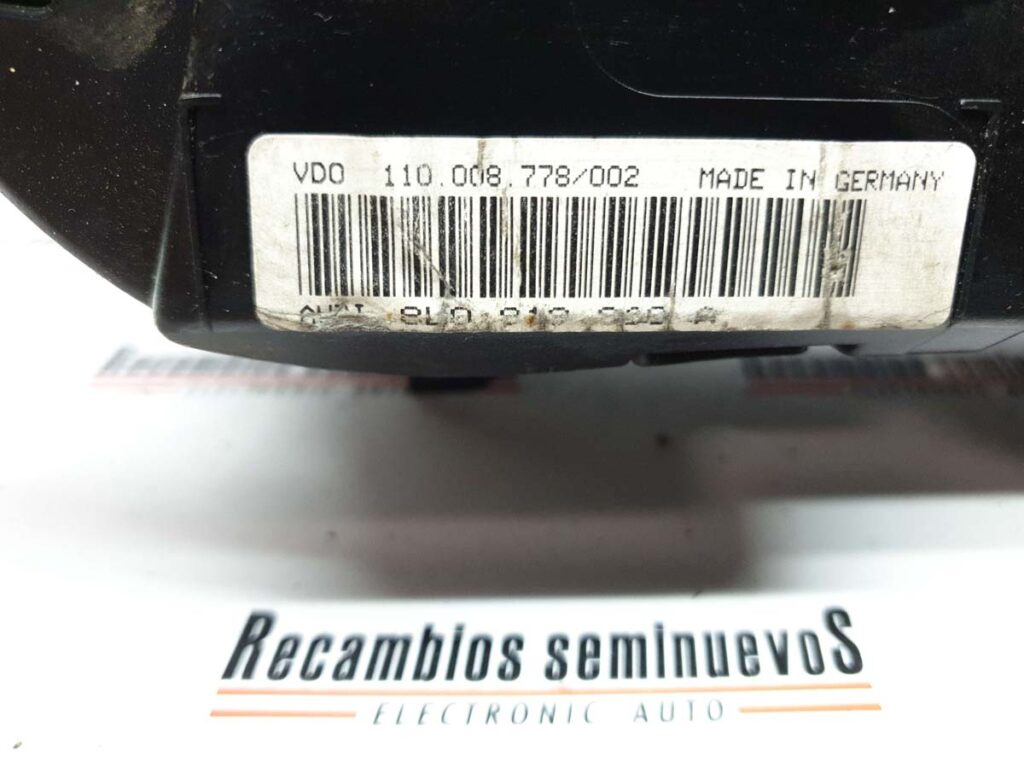 Ceasuri bord VDO AUDI A3 110 008 778 002 / 110008778002 / 8L0 919 860 A / 8L0919860A110 008 778 002 / 110008778002 / 8L0 919 860 A / 8L0919860A