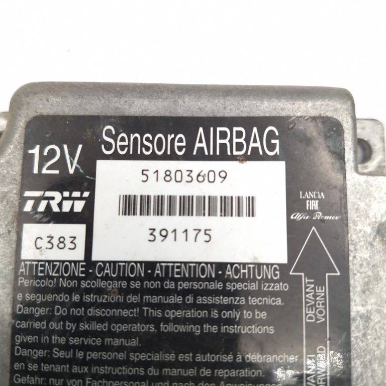 Centralina Airbag Fiat PANDA (169) 2003 