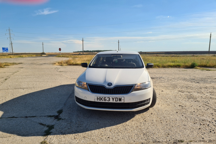 Centura siguranta spate mijloc Skoda Rapid generat