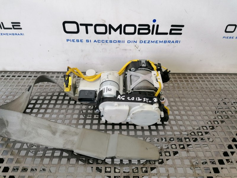 Centura siguranta stanga fata Audi A6 C7 (culoare gri): 34075041C 34090806B [Fabr 2011-2015]