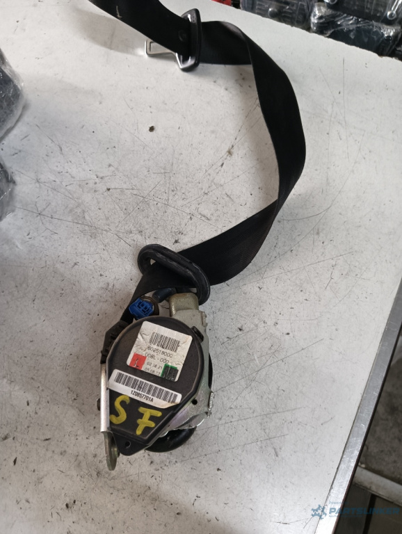 Centura siguranta stanga fata SKODA OCTAVIA II Combi (1Z5) [ 2004 - 2013 ] OEM 1z0857701a