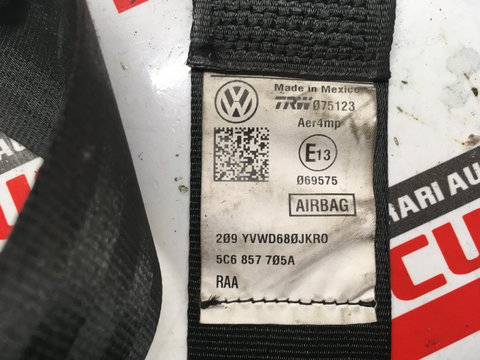 Centura siguranta stanga fata VW Jetta cod: 5c6857705a
