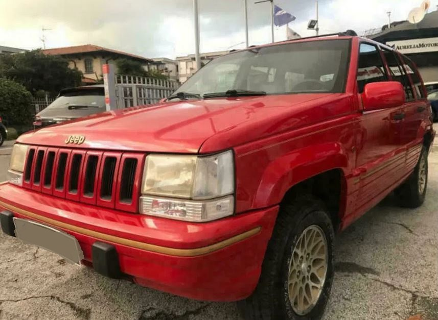 Chedere Jeep Cherokee 1997 JEEP ZJ 2.5 T