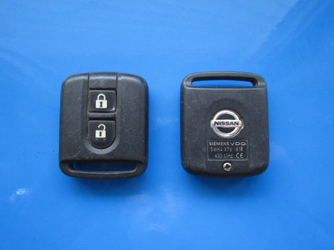 Cheie cu telecomanda Nissan 2 butoane 433 Primera SH