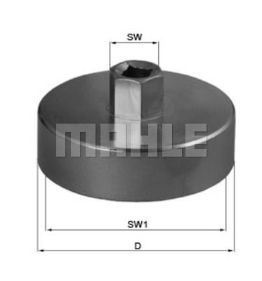 Cheie filtru ulei # Volvo Xc60 2018 2019 2020 2021 2022 2023 2024 2025 # OCS 4 # KNECHT