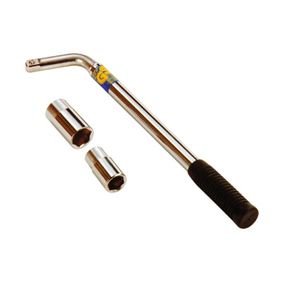 Cheie roti telescopica Carpoint cu 4 capete de 17-19-21-23mm