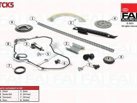 Chit lant de distributie ALFA ROMEO SPIDER (939_, 939) (2006 - 2010) FAI AutoParts TCK5 piesa NOUA