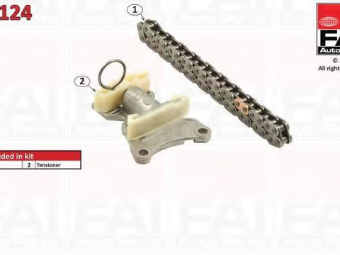 Chit lant de distributie AUDI A6 (4F2, C6) (2004 - 2011) FAI AutoParts TCK124