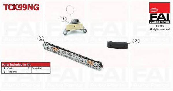 Chit lant de distributie CITROEN C4 Grand Picasso I (UA) (2006 - 2016) FAI AutoParts TCK99NG piesa NOUA