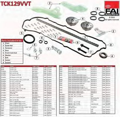 Chit lant de distributie CITROEN C5 III Break (TD_) - Cod intern: W20236575 - LIVRARE DIN STOC in 24 ore!!!