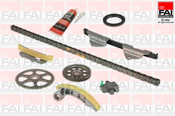 Chit lant de distributie FAI AutoParts montare deasupra TCK162 model HONDA FR-V (BE) N22A1 2204cc 140cp 103kW 2005 2006 2007 2008 2009 2010