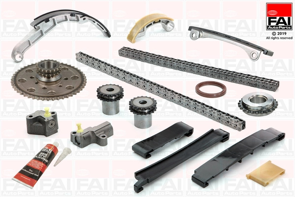 Chit lant de distributie FAI AutoParts TCK42CRD pentru NISSAN PICK UP (D22) 2002-2010