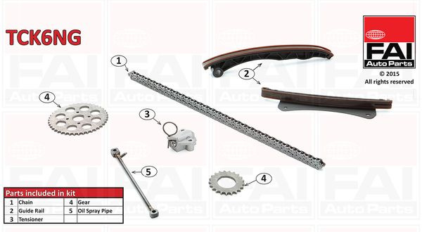 Chit lant de distributie FAI AutoParts TCK6NG