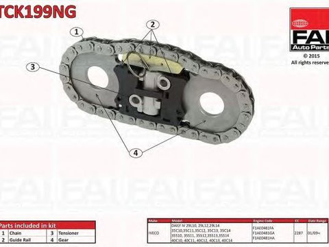 Chit lant de distributie FIAT DUCATO platou/sasiu (250) - Cod intern: W20236774 - LIVRARE DIN STOC in 24 ore!!!