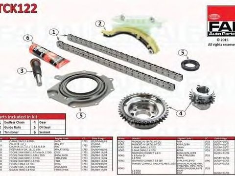 Chit lant de distributie FORD C-MAX (DM2) - Cod intern: W20236567 - LIVRARE DIN STOC in 24 ore!!!