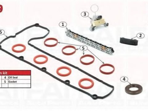 Chit lant de distributie LANCIA PHEDRA (179) (2002 - 2010) FAI AutoParts TCK99 piesa NOUA