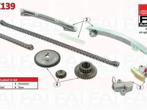 Chit lant de distributie NISSAN X-TRAIL (T31) (2007 - 2013) FAI AutoParts TCK139