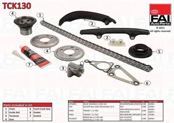 Chit lant de distributie PEUGEOT BOXER bus - Cod intern: W20236577 - LIVRARE DIN STOC in 24 ore!!!