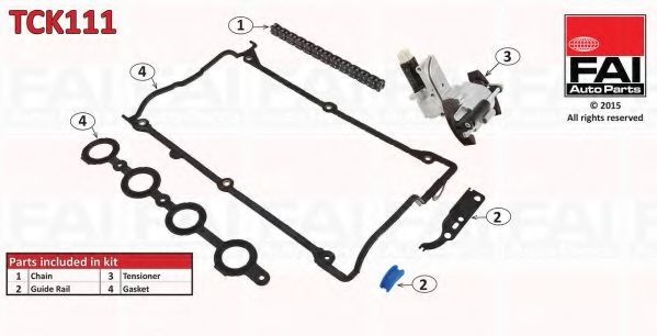Chit lant de distributie SKODA SUPERB I (3U4) (2001 - 2008) FAI AutoParts TCK111 piesa NOUA