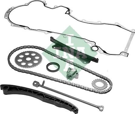 Chit lant de distributie Timing set chain sprocket ALFA ROMEO MITO CITROEN NEMO NEMO-MINIVAN FIAT 500 500 C 500L 500X DOB FIAT GRANDE PUNTO (199_), Van, 10.2005 - 06.2013 INA 559 0027 30