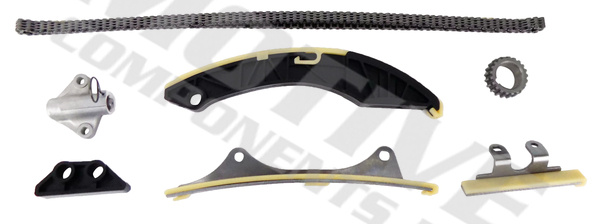 Chit lant de distributie Timing set chain + sprocket HYUNDAI I10 I I10 II I20 I I20 II KIA PICANTO II PICANTO III RIO III RIO IV STONIC 1.2-1.2LPG 09.08- MOTIVE MOTTCK306