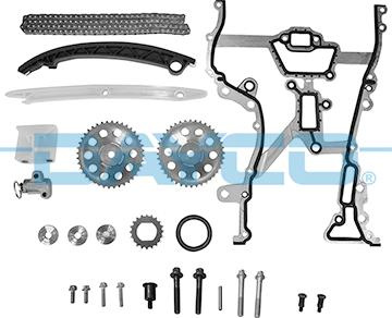 Chit lant de distributie Timing set chain sprocket OPEL AGILA ASTRA G ASTRA G CLASSIC ASTRA G-KOMBI ASTRA H ASTRA H GTC C OPEL AGILA (A) (H00), Hatchback, 09.2000 - 12.2007 Dayco KTC1068