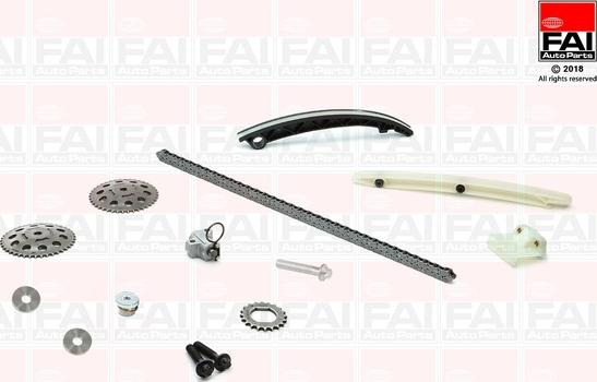 Chit lant de distributie VAUXHALL AGILA Mk I (H00), Hatchback, 02.2000 - 03.2008 FAI AutoParts TCK4NGS