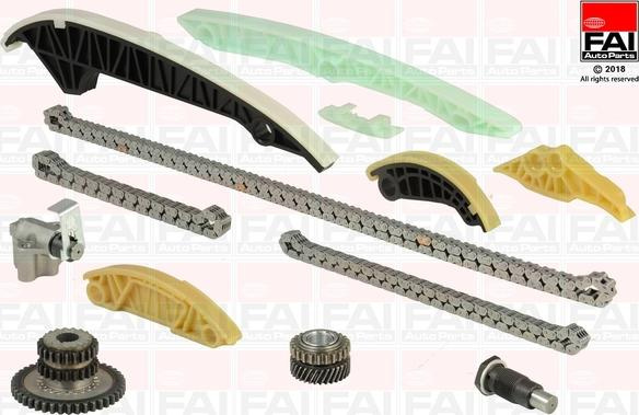 Chit lant de distributie VW SCIROCCO (137), Van, 06.2008 - 05.2014 FAI AutoParts TCK212NG