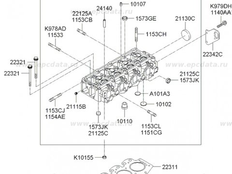 CHIULASA KIA K 2700 - NOUA