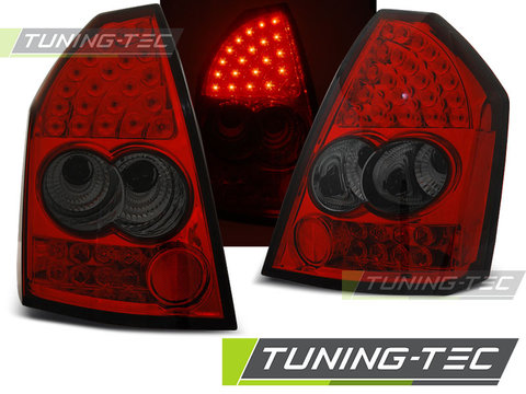 CHRYSLER 300C 05-08 ROSU SMOKE LED